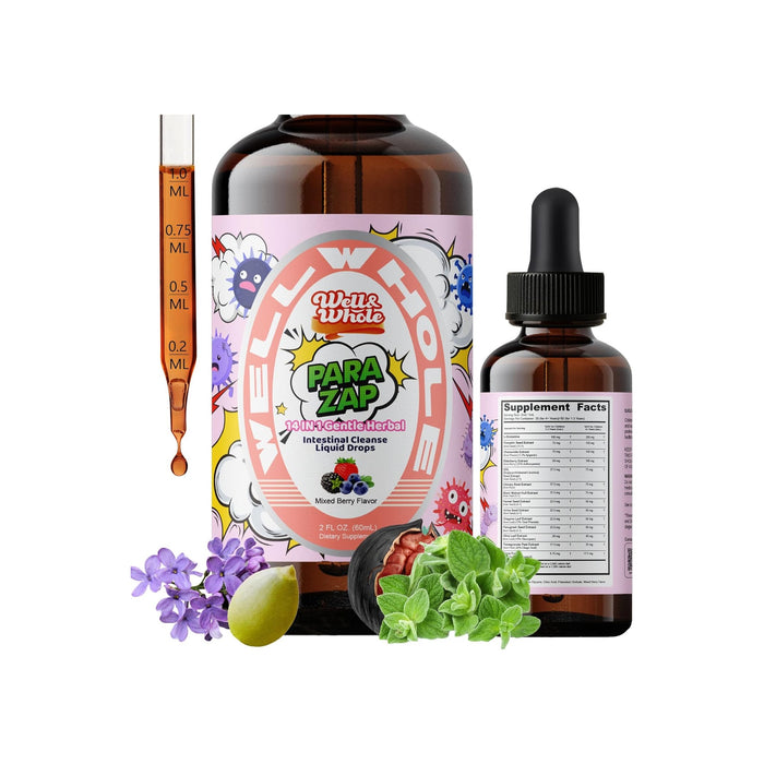 Kids' Black Walnut Digestive Drops | 14-Herb Blend, Ages 1+, Mixed Berry